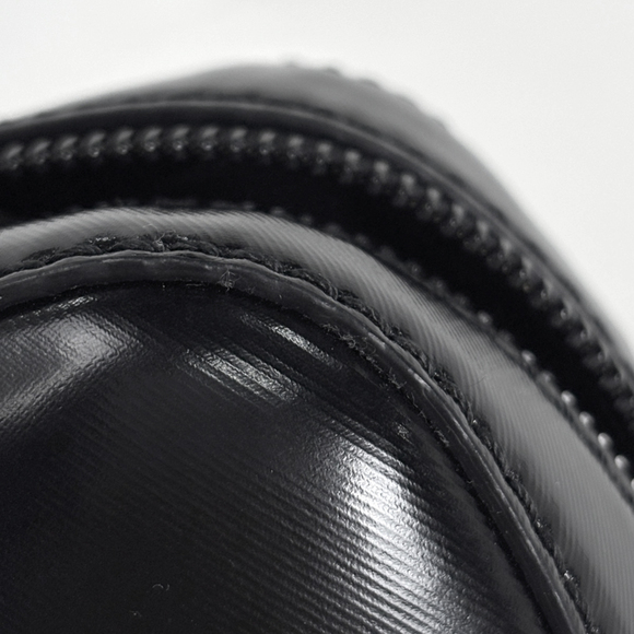 Burberry THORNTON Shoulder Bag, Crossbody Coated Canvas, Black, Women's - Picture 6 of 8